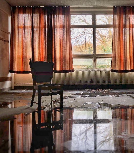 Mold Remediation work in Orlando featuring HEPA containment